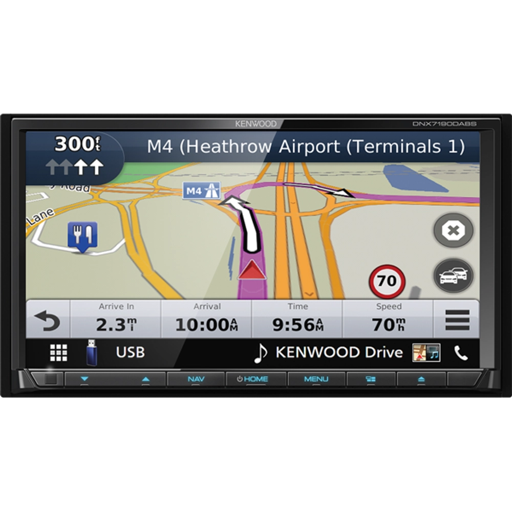 Kenwood DNX7190DABS AV-Navigatiesysteem - Afbeelding 4
