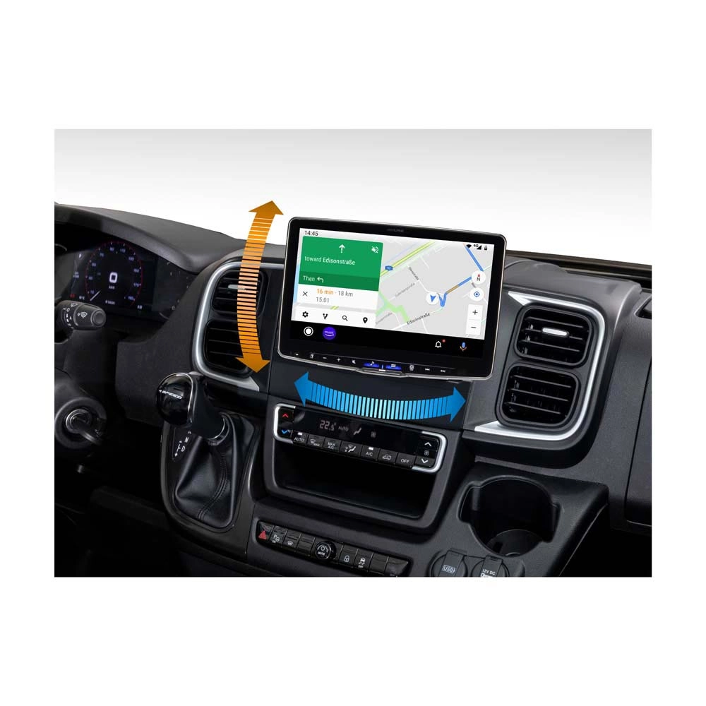 Alpine ILX-F115DU8S 11" Motorhome Media Station voor FIAT Ducato 8S - Afbeelding 2