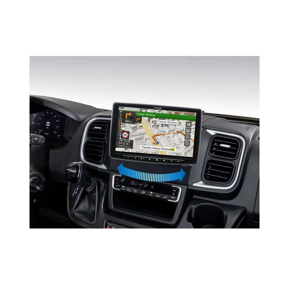 Alpine INE-F904 DU8S - 9" Motorhome Navigation Systeem voor FIAT Ducato 8S - Afbeelding 2