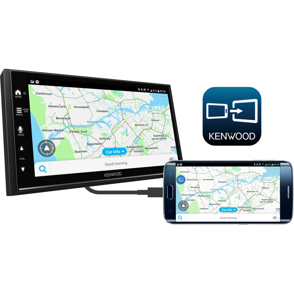 Kenwood DMX5020BTS digitale-media-ontvanger - Afbeelding 2
