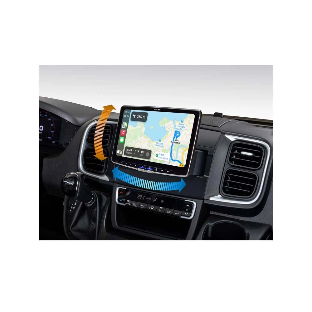 Alpine ILX-F115DU8S 11" Motorhome Media Station voor FIAT Ducato 8S