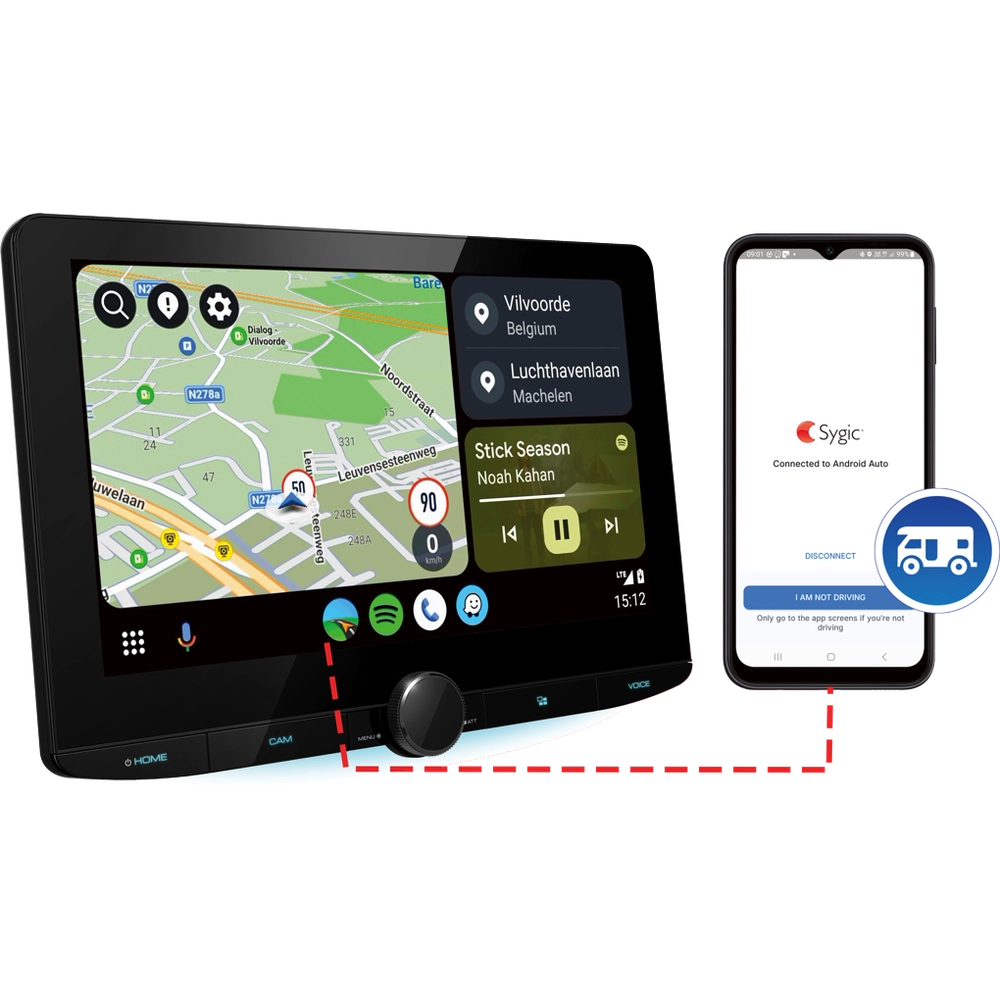 Kenwood DMX7722DAB Camper