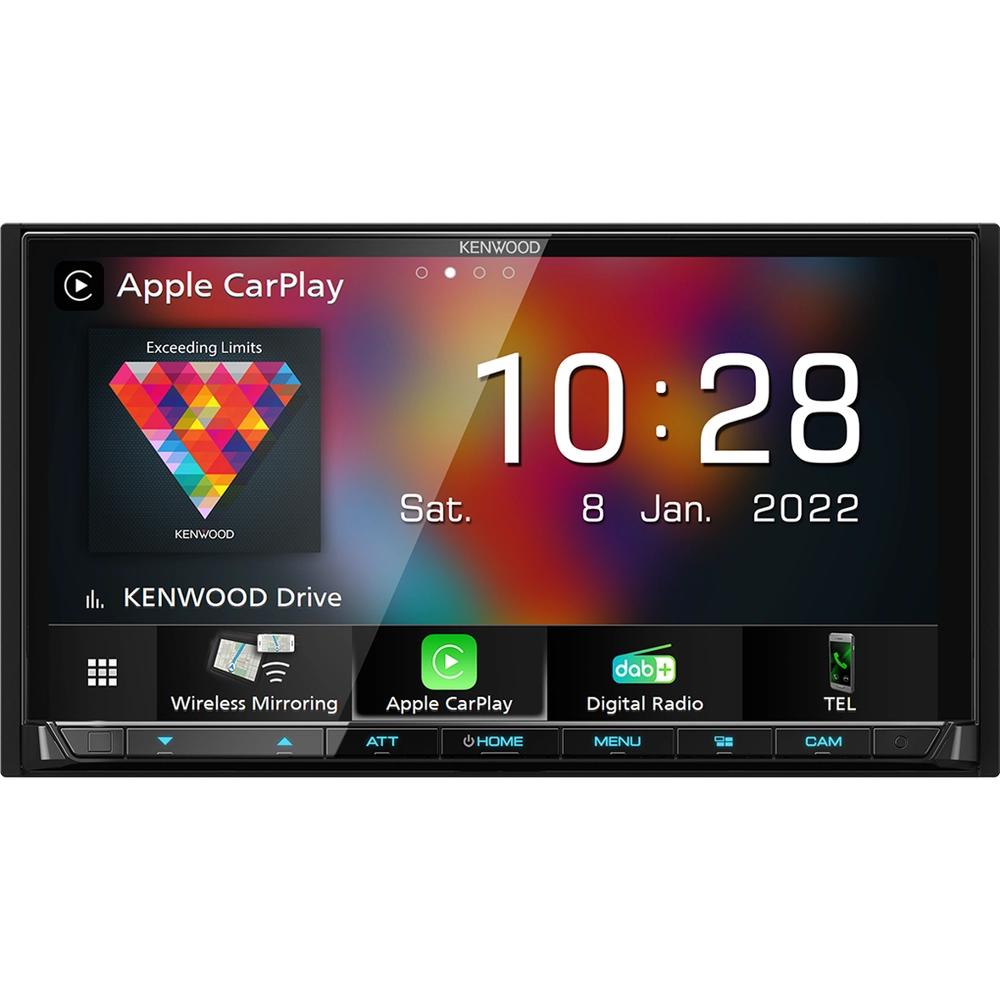 Kenwood DMX8021DABS digitale media ontvanger