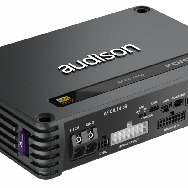 Audison Forza AF C8.14 bit DSP-versterker
